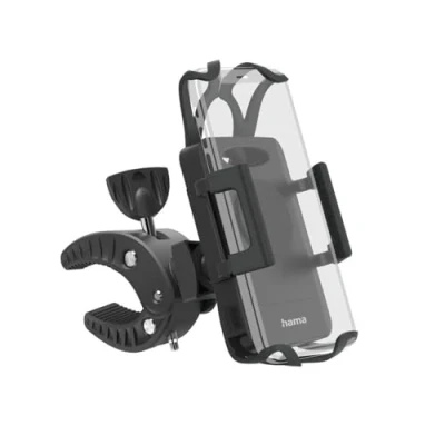 Abbildung von Hama Fahrrad Handyhalterung Strong 360 Grad drehbar univers. f. Smartphones Smartphone Halterung