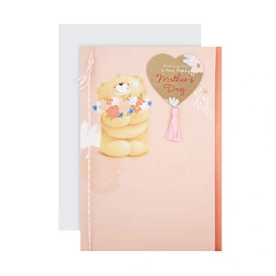 Abbildung von Hallmark Muttertagskarte niedliches Forever Friends Design, rosa