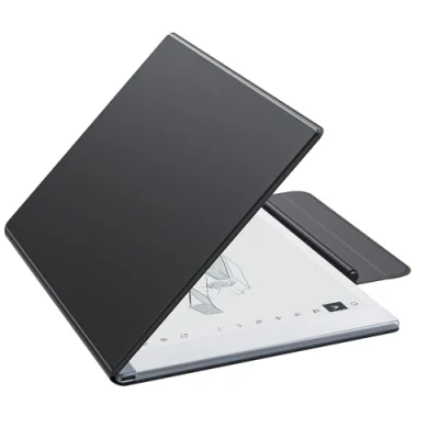 Abbildung von MoKo Hülle für Remarkable 2 2020, Ultradünne Magnetische Tablet mit Breitem Stiftschutzverschluss, Schutzhülle Case 10,3 Zoll Schwarz
