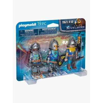Abbildung von Playmobil 70671 3er Set Novelmore Ritter