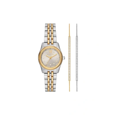 Abbildung von Michael Kors Quarzuhr Damen Uhren Sets Analog Quarz