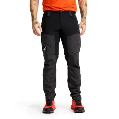 Abbildung von RevolutionRace Herren RVRC GP Pro Pants, Hose zum Wandern und für viele Outdoor Aktivitäten, Jet Black, XXL