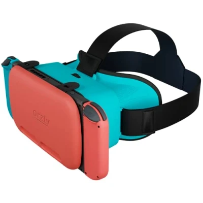 Abbildung von Orzly VR Headset für Nintendo Switch und OLED Konsole mit verstellbarem Objektiv EIN Virtual Reality Spielerlebnis Labo Tanami Geschenkbox Edition