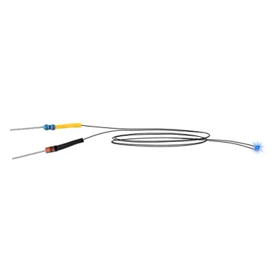 Abbildung von Viessmann 3564 LED mit Kabel, blau 5er Blå 5 stk