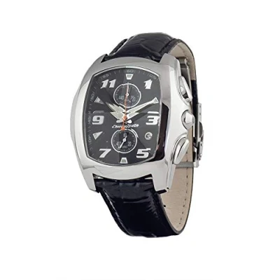 Abbildung von Chronotech Herren Analog Quarz Uhr mit Leder Armband CT7895M 62
