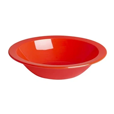 Abbildung von Kristallon Polycarbonate Bowl Red 400ml 14oz 6 3/4&quot; (Box 12)