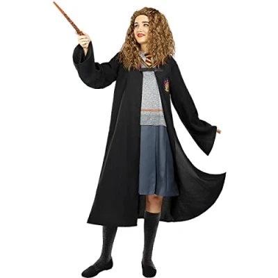 Abbildung von Metamorph Zauberer Kostüm Harry Potter Hermine Granger Kostüm, Kostümkombi für die Zauberschülerin
