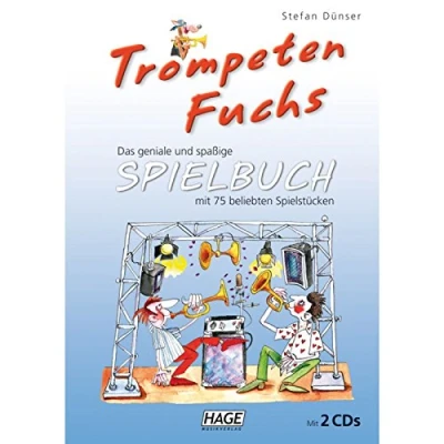 Abbildung von HAGE Musikverlag Trumpet Fox Songbook with 2 CDs German Trompete Vokal