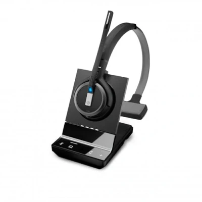 Abbildung von EPOS IMPACT SDW 5033, Einseitiges kabelloses DECT Headset Noise Cancelling System mit zwei Mikrofonen, Optimiert für UC und Skype for Business Zer