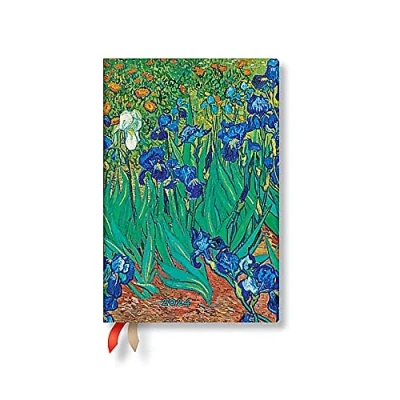 Abbildung von Paperblanks 12 Monatskalender 2024 Van Goghs Schwertlilien Verso Mini (95 x 140 mm)