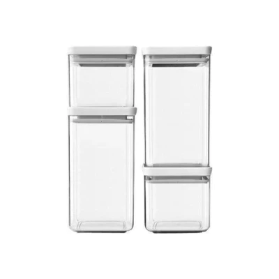 Abbildung von Brabantia 122569 Vorratsdose, Light Grau, 0, 7 l + 1, 6