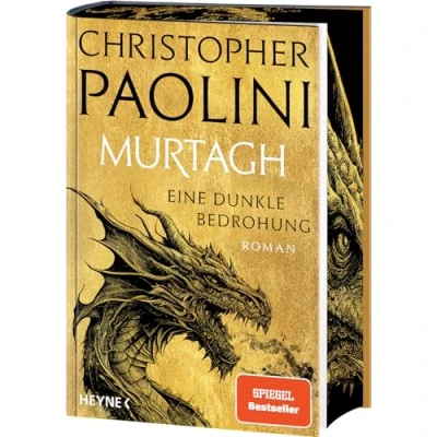 Abbildung von Murtagh Eine dunkle Bedrohung: Christopher Paolinis Weltbestseller in prachtvoller Deluxe Ausstattung mit spektakulärem Farbschnitt. Roman