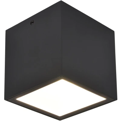 Abbildung von LED Außendeckenleuchte Gemini XS, 3.000 K, schwarz