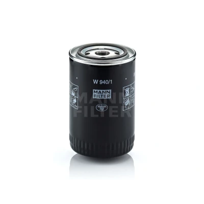 Abbildung von MANN FILTER W 940/1 Ölfilter 3/4 16 UNF mit einem Rücklaufsperrventil Anschraubfilter FORD: Ranger Mk2, FORD USA: Explorer Mk1