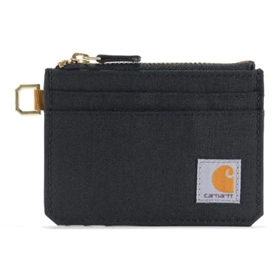 Abbildung von Carhartt Lässige Damen Geldbörse aus Nylon, Ente mit Reißverschluss, Nylon Reißverschluss (schwarz), Einheitsgröße