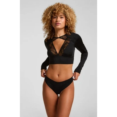 Abbildung von Hunkemöller Bralette Hazel Schwarz