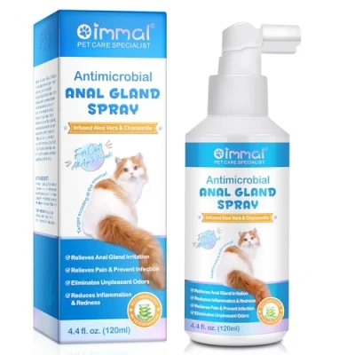 Abbildung von Onznoz Analdrüsen Spray Für Hunde, Antimikrobielles, Lindert Analdrüsenreizungen, Stoppt Juckreiz, Beseitigt Geruch, Beugt Infektionen Vor, Hunde Aller Altersgruppen Und Rassen (1pcs, Katzen)
