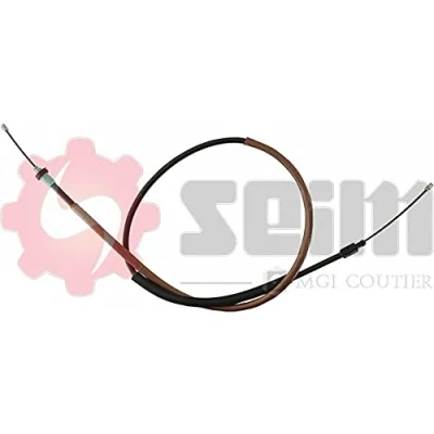 Abbildung von SEIM 104010 Handbremsseil hinten links 1770/1500 Trommelbremse CITROËN: Xsara Picasso