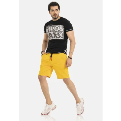 Abbildung von Cipo &amp; Baxx Shorts, Herren, Größe: XXL, Gelb