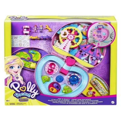 Abbildung von Polly Pocket &quot;KLEIN GANZ GROß“ Freizeitpark Rucksack Spielzeug für Kinder, Größe: One Size, Multicolor