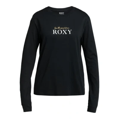 Abbildung von Roxy I AM FROM THE Atlantic Longsleeve Langarmshirt, Damen, Größe: XS, Anthracite