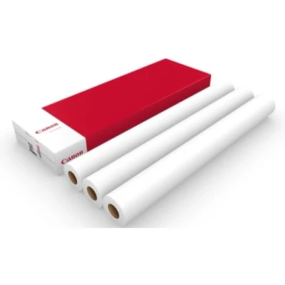 Abbildung von IJM 021 Canon Standard Papier 90 g/m² gute Druckeigenschaften, GIS Anwendungen, 2&quot; Kern, Resultate bei monochromen und farbigen Linienzeichnungen sowie Flächenfüllungen mit geringem Tintenauftrag