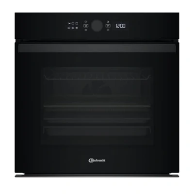 Abbildung von Bauknecht elektrischer Einbaubackofen: Farbe Schwarz, Hydrolyse BBI4S8HM1SK