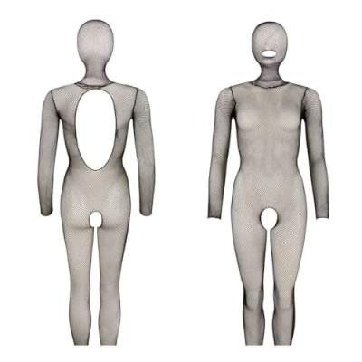 Abbildung von Catsuit Mit Kopfmaske