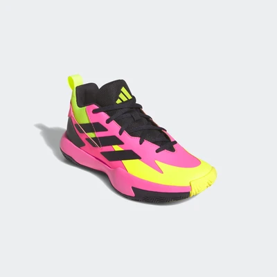 Abbildung von adidas Performance Cross EM UP Select Unisex Basketballschuh für Kinder, Größe: 36, Lucid pink/aurora black/lucid lemon Schuhe