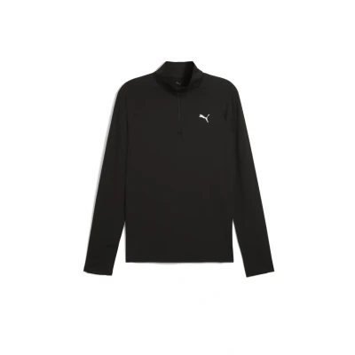 Abbildung von Puma Velocity Cloudspun MIT Halbem Reissverschluss Langarmshirt, Herren, Größe: XS, Black