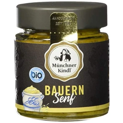 Abbildung von Münchner Kindl Bauern Senf, 6er Pack (6 x 125 ml)