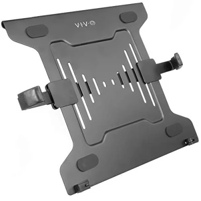 Abbildung von VIVO Universal verstellbare Laptop Halterung für VESA kompatible Monitorarme, Notebook Tablett, Ständer 25,4 bis 39,6 cm (10 15,6 Zoll)