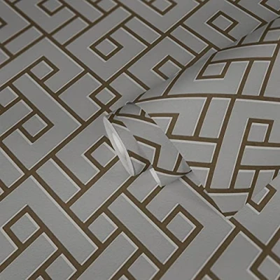 Abbildung von METROPOLIS BY MICHALSKY LIVING Vliestapete &quot;Change is good, Magic Meander&quot;, Geometrisch grafisch Motiv, Designertapete Tapete Tapeten Wohnzimmer Schlafzimmer Flur