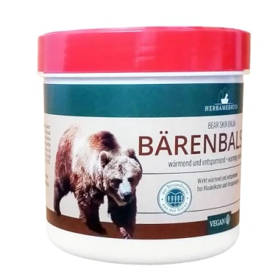 Abbildung von vom Pullach Hof Körperbalsam BÄRENBALSAM 250ml wärmend Muskeln Gelenke Bärenbalsam 68, Bärensalbe Körperpflege Körper Balsam Creme Salbe