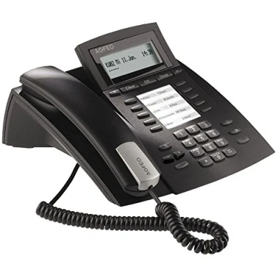 Abbildung von Agfeo ST 22 IP Systemtelefon schwarz
