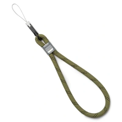 Abbildung von Ringke Rope Hand Strap Universal Handschlaufe Strapazierfähiger Verstellbarer Handgelenk Schlüsselanhänger mit Karabiner für Handyhüllen, Ohrhörer, Kameras, Spielkonsolen usw. Olive Green
