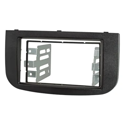 Abbildung von tomzz Audio 2437 018 Doppel DIN Radioblende kompatibel mit Mitsubishi Colt Z30 Z30G Z3B Z3V 2008 bis 2012 schwarz