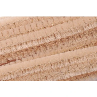 Abbildung von Chenilledraht 8mm50cm apricot10er