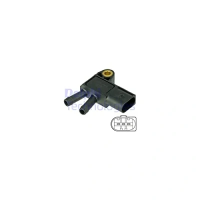 Abbildung von DELPHI DPS00013 Sensor, Abgasdruck MERCEDES BENZ: C Klasse Limousine, B Klasse, T modell