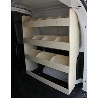 Abbildung von Vanify Kompatibel mit Renault KANGOO L3 (Maxi) 2008+ Fahrzeugeinrichtung Fahrzeugregale, Beifahrerseite Regal