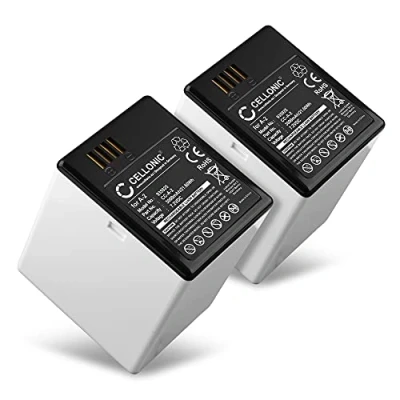 Abbildung von CELLONIC 2X A 2 Ersatz Akku für Arlo Go VMA4410, VML4030, LTE Netgear 308 10030 01 Ersatzakku, Batterie 3000mAh, Sicherheitskamera/Alarm System