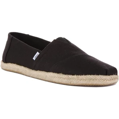 Abbildung von TOMS Herren Alpargata Rope Classic Flacher Slipper, Blue Grey, 40.5 EU