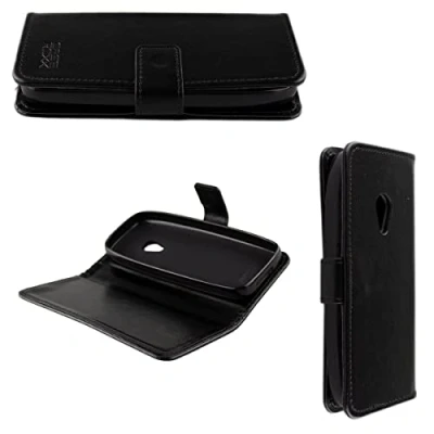 Abbildung von caseroxx Handy Hülle Tasche kompatibel mit Nokia 6310 (2021) Bookstyle Case Wallet in schwarz