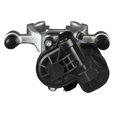 Abbildung von FEBI BILSTEIN 181364 Bremssattel Gusseisen Hinterachse rechts mit Anbaumaterial VOLKSWAGEN: Golf 7 Schrägheck, Variant, Touran II