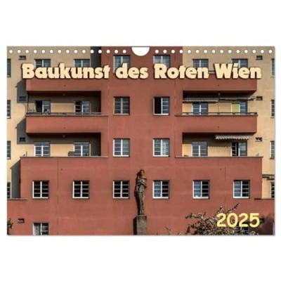 Abbildung von Baukunst des Roten Wien (Wandkalender 2025 DIN A4 quer), CALVENDO Monatskalender
