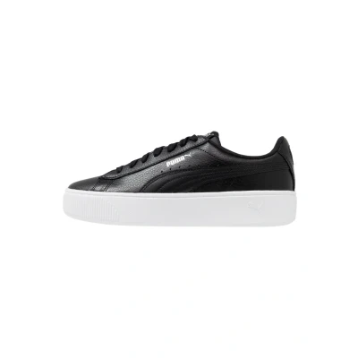 Abbildung von Puma Vikky Stacked Sneaker low, Damen, Größe: 42, Black Leder