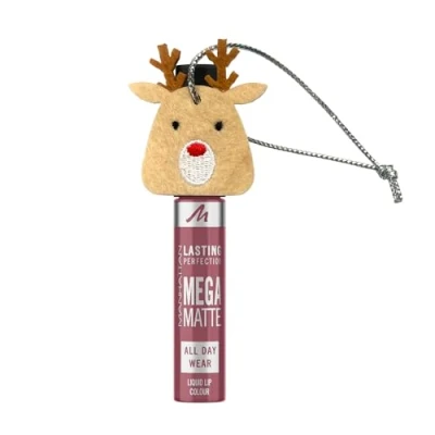 Abbildung von Manhattan Lasting Perfection Mega Matte Lip Color Fb. 900 + Rentier GWP