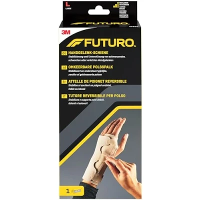 Abbildung von FUTURO FUT47855 Classic Handgelenk Schiene, beidseitig tragbar, latexfrei, Größe L, 19,0 22,9 cm