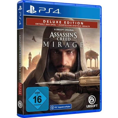 Abbildung von Assassin&#039;s Creed Mirage Deluxe Edition (kostenloses Upgrade auf PS5) PlayStation 4