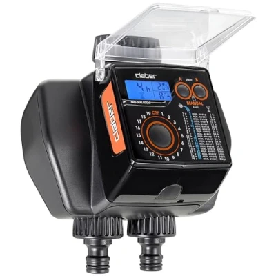 Abbildung von claber M233300 Programador de riego duo d84850000